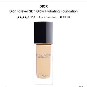 NIB Dior Forever Skin Glow Hydrating Foundation